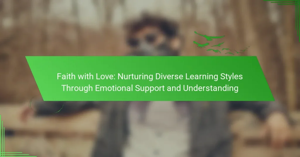 Faith with Love: Nurturing Diverse Learning Styles Through Emotional Support and Understanding