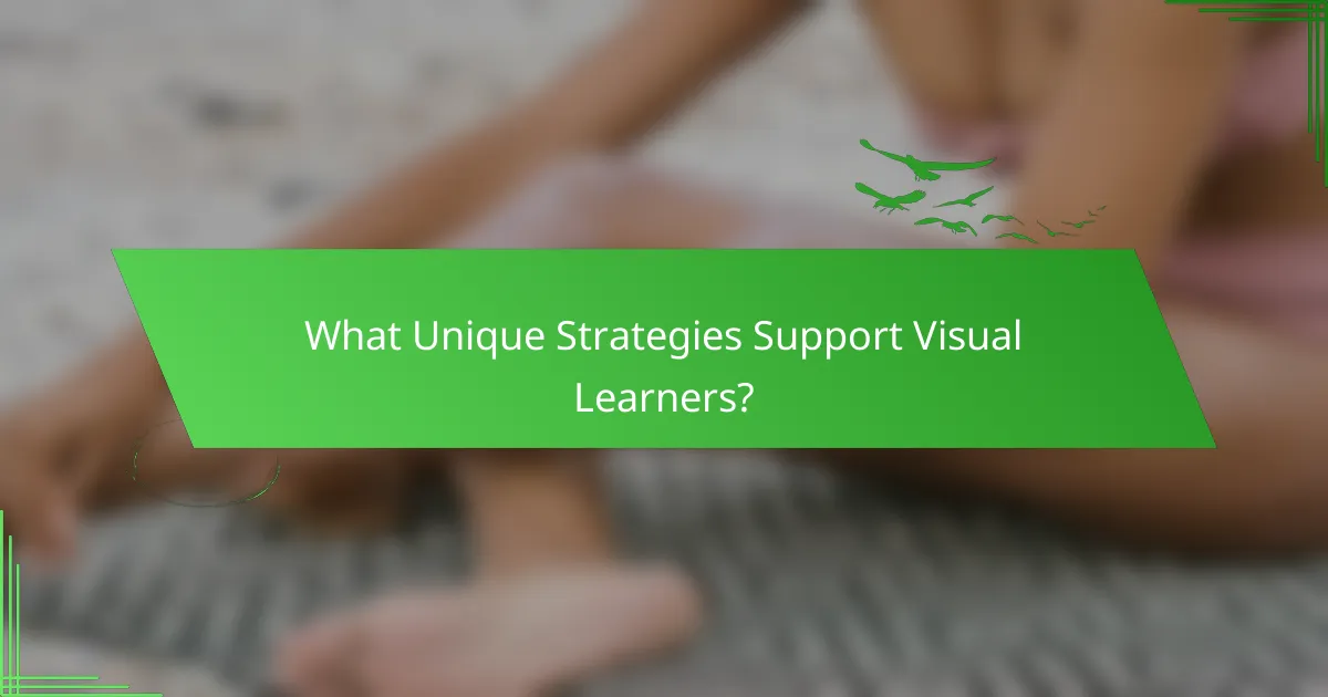 What Unique Strategies Support Visual Learners?